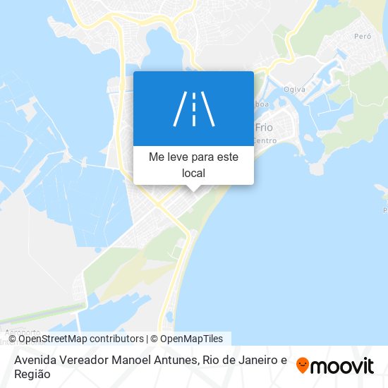 Avenida Vereador Manoel Antunes mapa