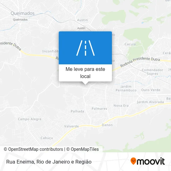 Rua Eneima mapa