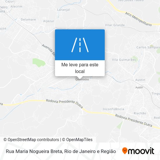 Rua Maria Nogueira Breta mapa