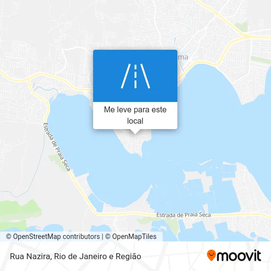 Rua Nazira mapa