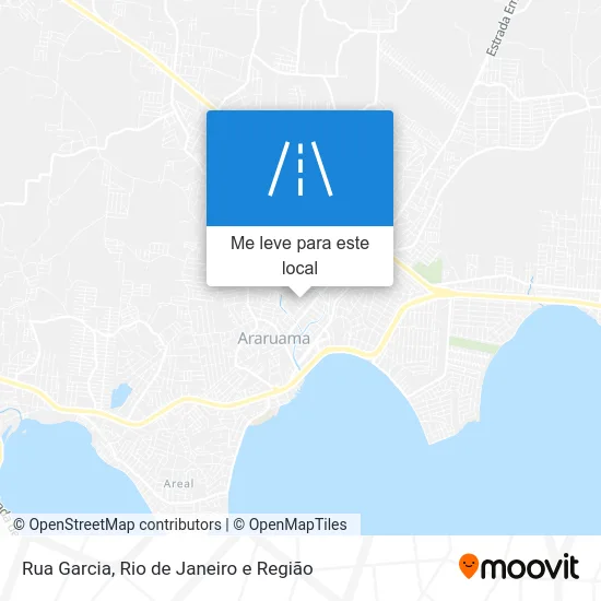 Rua Garcia mapa