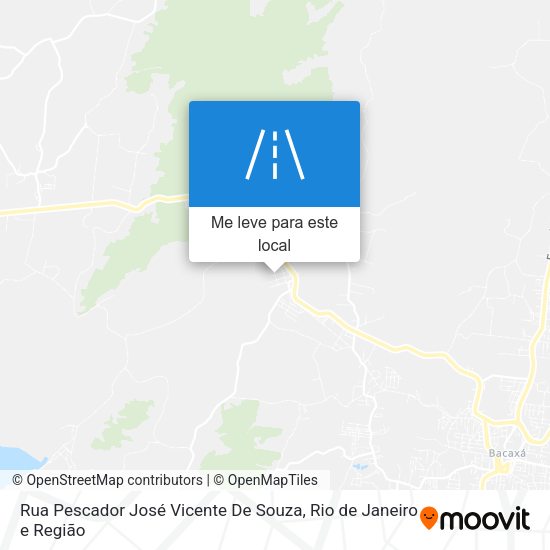 Rua Pescador José Vicente De Souza mapa