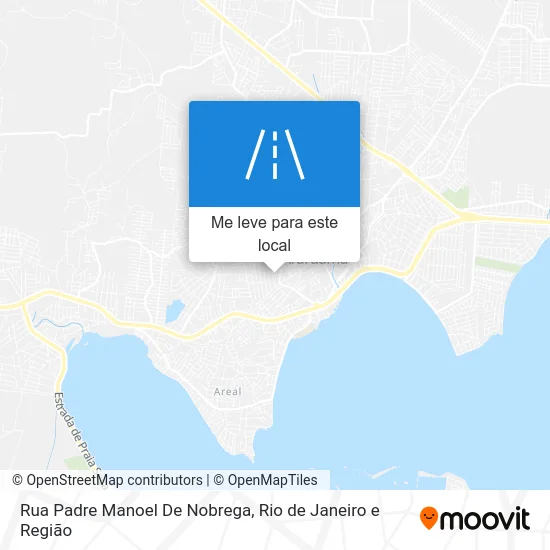 Rua Padre Manoel De Nobrega mapa