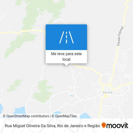 Rua Miguel Oliveira Da Silva mapa