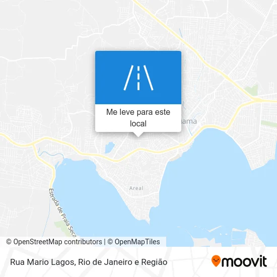 Rua Mario Lagos mapa
