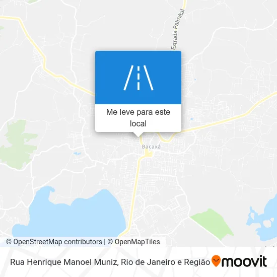 Rua Henrique Manoel Muniz mapa