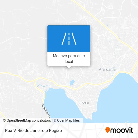 Rua V mapa