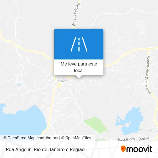 Rua Angelin mapa