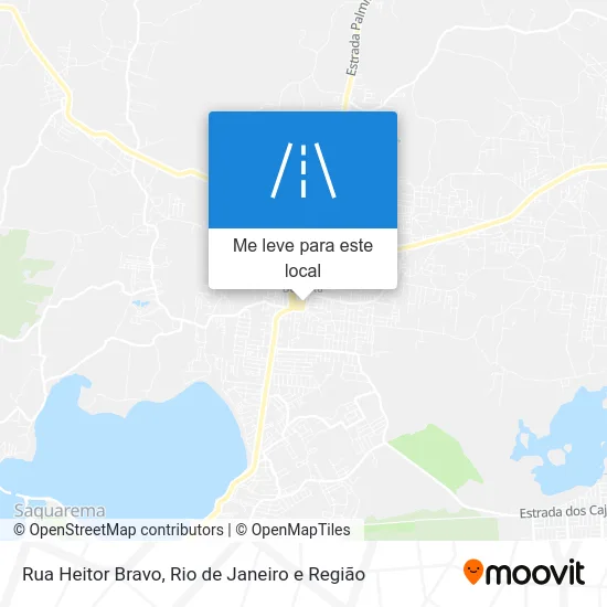 Rua Heitor Bravo mapa