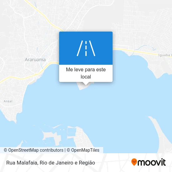 Rua Malafaia mapa