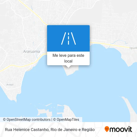 Rua Helenice Castanho mapa