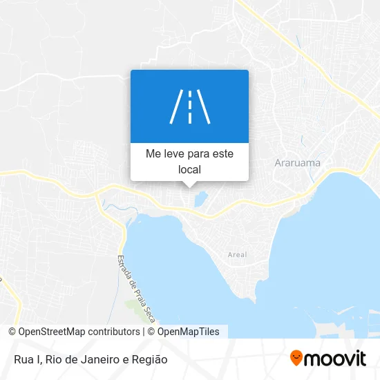 Rua I mapa