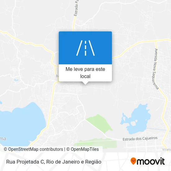 Rua Projetada C mapa