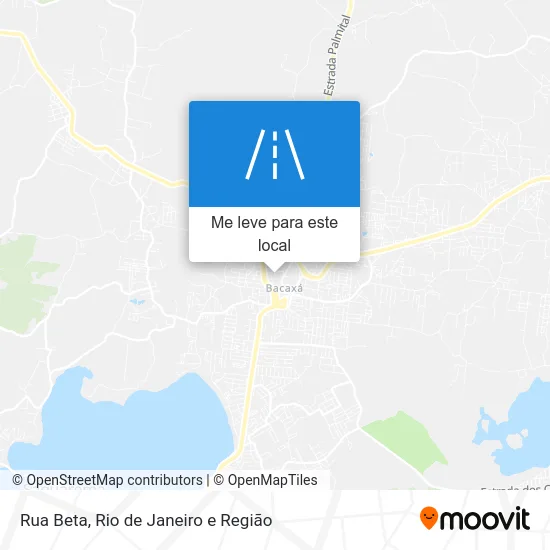 Rua Beta mapa