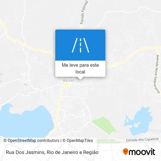 Rua Dos Jasmins mapa