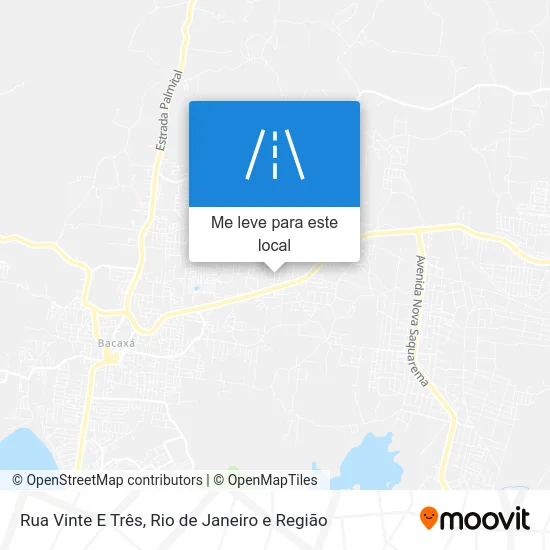 Rua Vinte E Três mapa