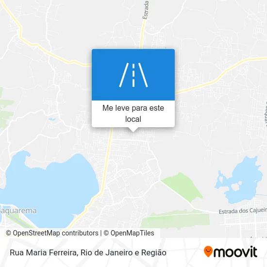 Rua Maria Ferreira mapa