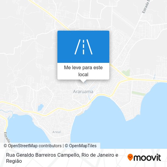 Rua Geraldo Barreiros Campello mapa