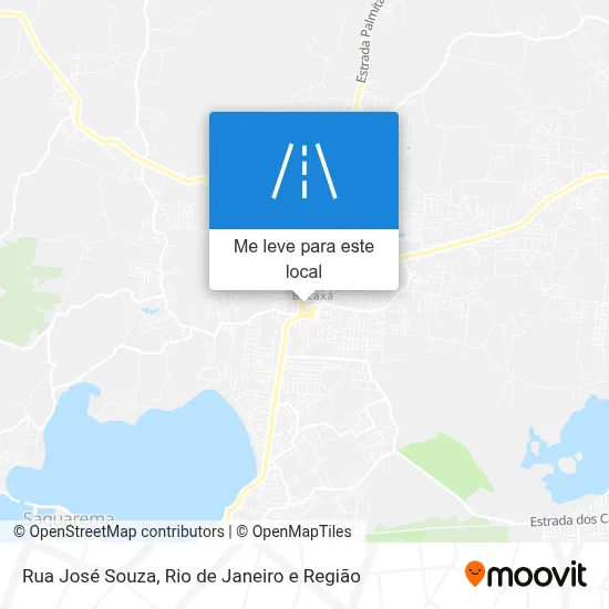 Rua José Souza mapa