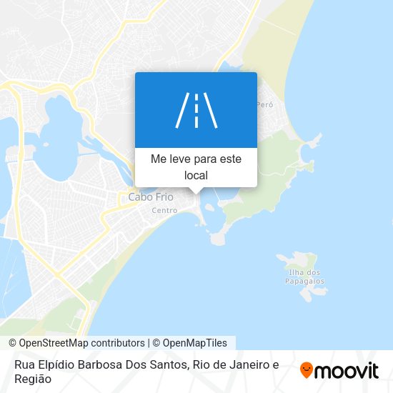 Rua Elpídio Barbosa Dos Santos mapa