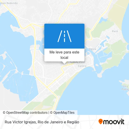 Rua Victor Igrejas mapa