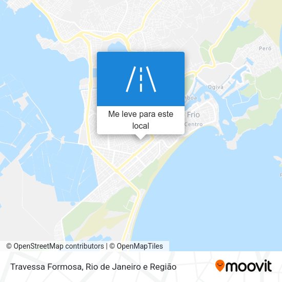 Travessa Formosa mapa