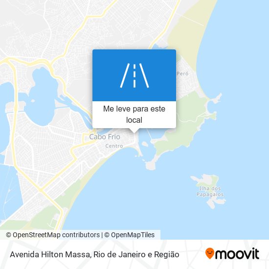Avenida Hilton Massa mapa