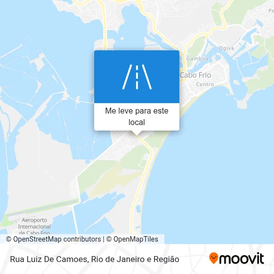 Rua Luiz De Camoes mapa