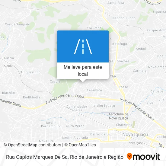 Rua Caplos Marques De Sa mapa