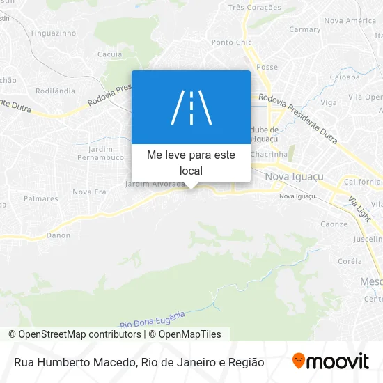 Rua Humberto Macedo mapa