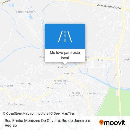 Rua Emilia Menezes De Oliveira mapa