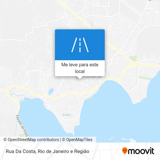 Rua Da Costa mapa