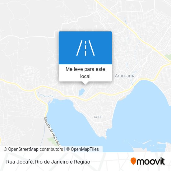 Rua Jocafé mapa