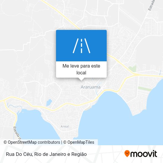 Rua Do Céu mapa