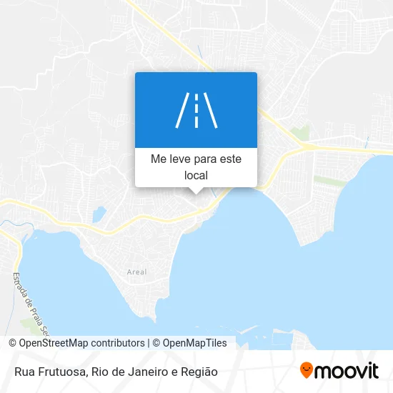Rua Frutuosa mapa