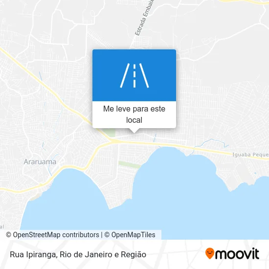 Rua Ipiranga mapa