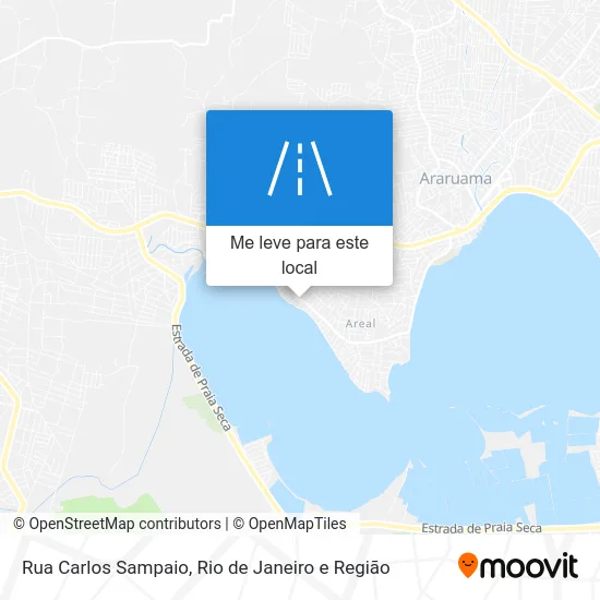 Rua Carlos Sampaio mapa