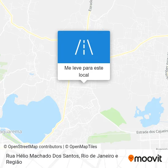 Rua Hélio Machado Dos Santos mapa