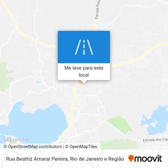 Rua Beatriz Amaral Pereira mapa