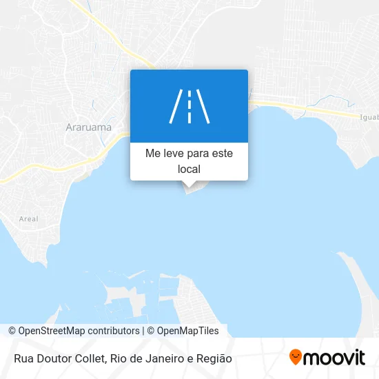 Rua Doutor Collet mapa