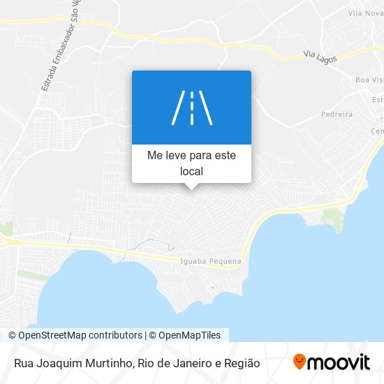 Rua Joaquim Murtinho mapa