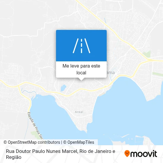 Rua Doutor Paulo Nunes Marcel mapa