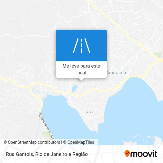 Rua Gantois mapa
