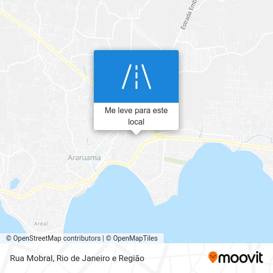 Rua Mobral mapa