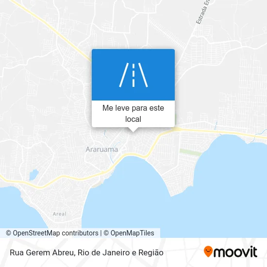Rua Gerem Abreu mapa