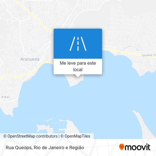 Rua Queops mapa