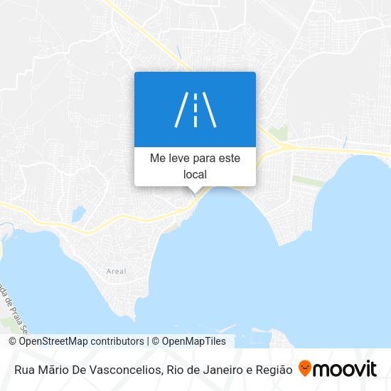 Rua Mãrio De Vasconcelios mapa