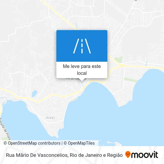 Rua Mãrio De Vasconcelios mapa