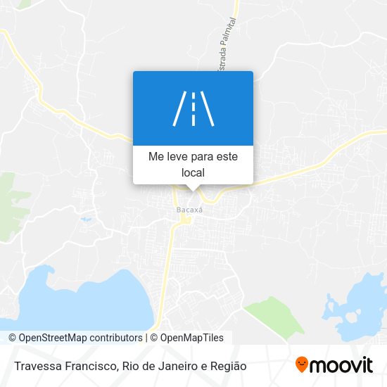 Travessa Francisco mapa