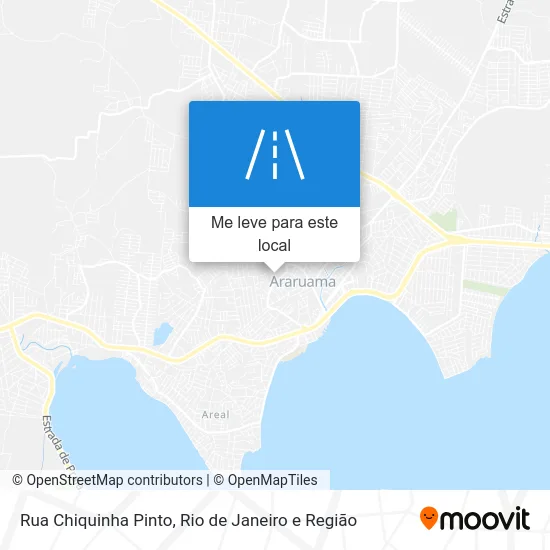 Rua Chiquinha Pinto mapa